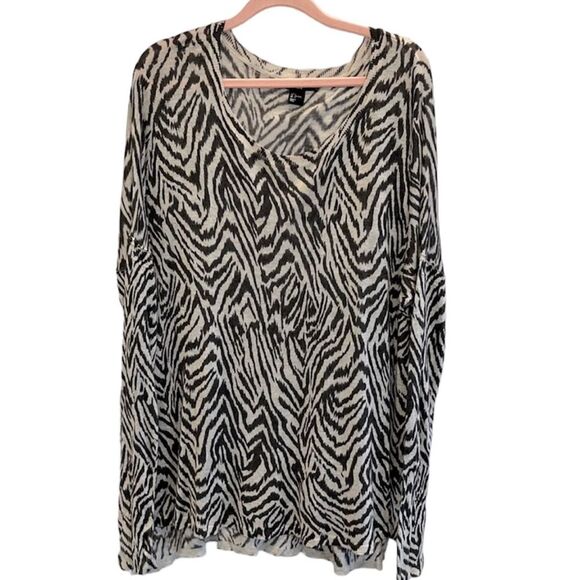 H&M lightweight long sleeve top Size Large - Picture 1 of 12